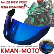 FF352 Helmet Visor for LS2 FF351 FF352 FF364 FF384 FF802 Anti Scratch Anti-UV sunscreen Protection H