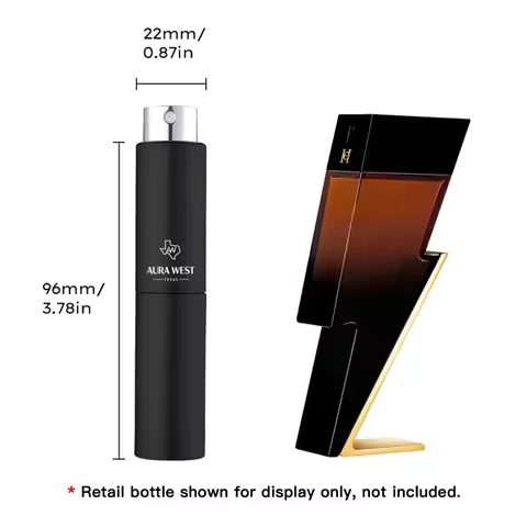 Carolina Herrera - Bad Boy Elixir Travel Spray (5ml), Genuine Fragrance Decant, Not Original Bottle,