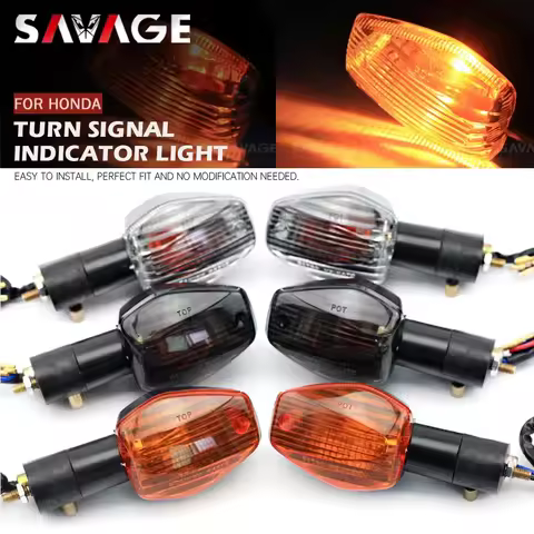 Turn Signal Indicator Light For HONDA CBR600RR CBR 600 F3 F4 F4i CB1300 CB1000R CB400 VTR CBF 500 XL