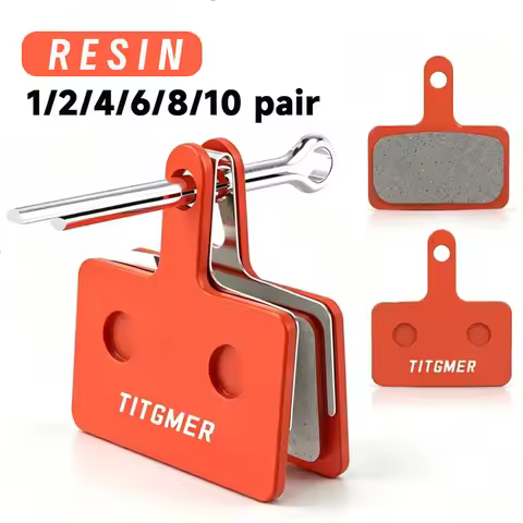 TITGMER Resin brake pads For Shimano MT200 m315 m365 m375 m395 m445 TEKTRO MTB Road bike hydraulic b