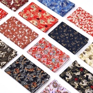 Japanese Style Fabric Bronzing Cotton Cloth Home Fabric Japanese Floral Cotton Clothing Fabrics Cloth Clearance Sale-Cotton Fabric By Calico Quilt Sewing Materials Japanese Style