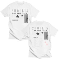 2Hollis The Star Tour Cotton Short Sleeve T-Shirt Fashion For Women And Men High Quality Comfortable