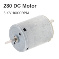 RF280 DC Motor 3-9V 16000RPM High Speed Micro Motor for DIY Toy / Hair Dryer, DC Motor Small Motor