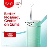 Colgate Portable Water Flosser Rechargeable, Water Resistant (IPX7) (Green) CT