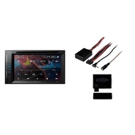 AVH-241EX Double-Din CD/DVD Receiver, with Amazon Alexa via The Pioneer Vozsis App & Metra Axxess AS