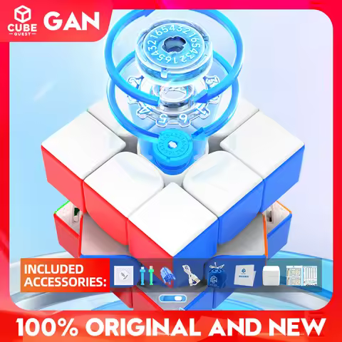 [CubeQuest]GAN 12Ui Maglev 3x3 Magnetic Smart Magic Intelligent cube Stickerless Professional Fidget