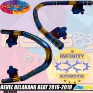 Behel Belakang Beat fi esp street 2016-2019 Batang Bulat Twotone Blue