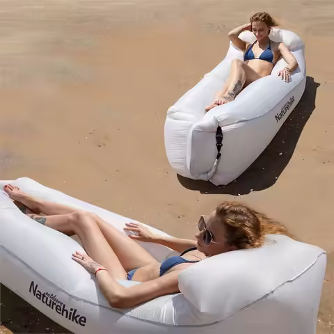 Naturehike Lazy Double-layer Inflatable Sofa Camping Travel Ultralight Portable Waterproof Air Loung
