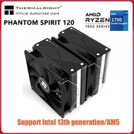 Thermalright PS120 SE 7 Aghop Heat Dual Tower CPU Cooler 4pin PWM ทองแดงบริสุทธิ์หม้อน้ำสำหรับ LGA115X 1700 AMD AM4 AM5