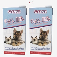 ◇Cosi Milk (1 Liter) Cosi Pet's Milk Lactose Free for Dogs &amp; Cats - All stages | La Casa de Miaonew