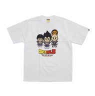 Bape x Dragon Ball Z 龍珠 比達 悟飯 無限 白色 Tee Size: XL