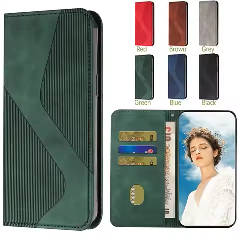 For Realme GT7 Pro Racing 7T 6T 6 T 5G Flip Case For OPPO Realme GT8 Pro Leather Wallet Cover Realmi