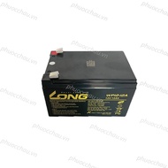 Bình Ắc Quy Khô Long WP12-12A/ WP12-12BT   12V-12Ah dùng cho ups lưu điện cửa cuốn lưu điện máy tính