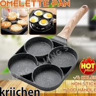 4-hole Pancake Egg Frying Pan Non Stick Egg Frying Pan