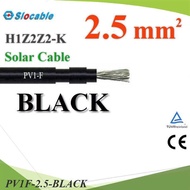 Solar Wire PV1 H1Z2Z2-K 1x2.5 Sq.mm. DC Cable Cell Black (Specify Number)
