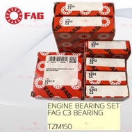 TZM 150 ENGINE BEARING SET FAG BEARING C3 X 7PCS. 6305,6304,6302,6204,6202,6203