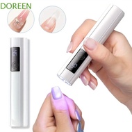 DOREEN Mini Nail Dryer Light, Efficient Curing 45s Timer LED Nail Lamp, Nails Art Tools Single Finge