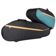 Apacs 2 Compartments 3D Thick Padded Half-thermal with Front Zip Badminton Racket Bag D2702 - CY