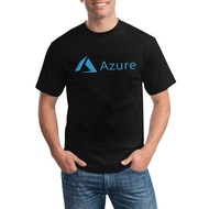 Azure Microsoft Microsoft Azure Plus Size Crew Neck T Shirt Made From 100% Cotton Breathable And Tre