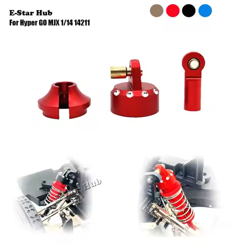 For Hyper GO MJX 1/7 7303 Front Rear Original Shock Absorbers Replacement Parts