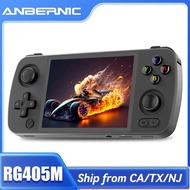 ANBERNIC RG405M Metal Handheld Game Console Android 12 System Unisoc Tiger T618 4 Inch IPS Screen Ga