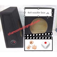 10 INCH / 12” INCH 4X4 PICK UP WOOFER BOX / SPEAKER BOX SUBWOOFER CAR SPEAKER WITH CARPET