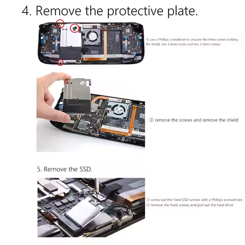 M.2 2230 SSD Heatsink M2 NVMe Solid-State Hard Disk Copper Radiator for Steam Deck 2230 SSD Heat Sin