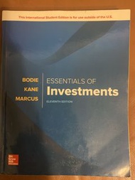 Essentials of investments 11版 投資學原文書
