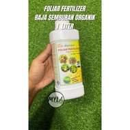 Baja Daun Subur Organik Bio Amino Foliar Fertilizer Booster Hijau Pucuk Buah Sayur Durian Sawi Nangka Cempedak Cili