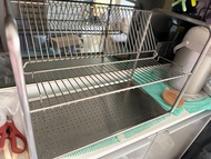 IKEA ORDNING 不鏽鋼 雙層 瀝水架