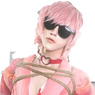 SEIZIS Yuri Ayato Cosplay Yarichin Bitch Club Cosplay 35cm Short Wig Christmas Pink Wig Cosplay Anim