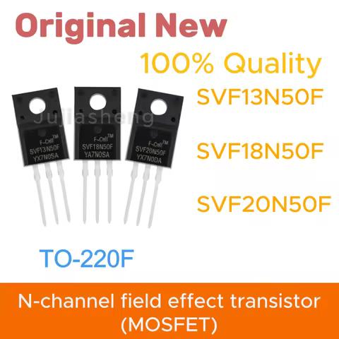 10pcs SVF13N50F SVF18N50F SVF20N50F TO-220F 13N50 18N50 20N50 New original IC MOSFET integrated circ