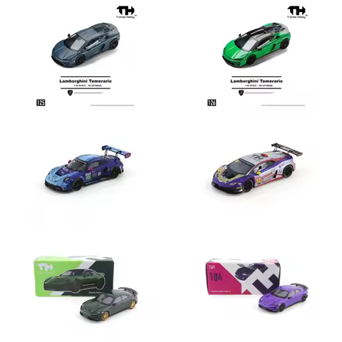 TH-Trends Hobby 1/64 104 GT 124 Ultraman Tiga Lamborghini 120 Porsche 911 125 126 Lamborghini Simula