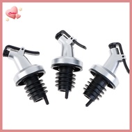 Purelove> 3pcs Stainless Steel  Bottle Stopper Liquor Bottle Pourer Stopper Dispenser  new