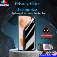 Samsung A34 5G / A54 5G / A20s / A20 / A11 / A10s / A10 / A01 / A7 2018 / A9 2018 Hydrogel Privacy S