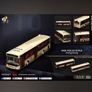 Tiny Micro Shadow KMB10 KMB Regal B7RLE 82K Hong Kong Single-Layer Bus Bus Alloy Car Model