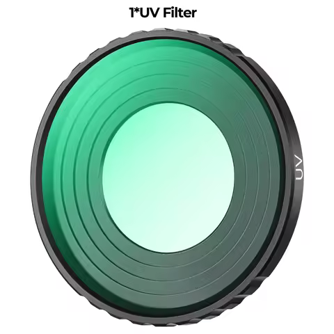 K&F CONCEPT Drone Filter Kit for DJI Osmo Action 5 Pro/Action 4 UV CPL ND8 ND16 ND32 ND64 ND256 Blac