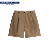 Tommy Hilfiger กางเกงขาสั้น ผู้หญิง รุ่น WW0WW44764 GW9 - สีน้ำตาล