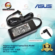 Asus ADP-65JH DB Charger Adapter Original 19V-3.22A 65Watt DC 5.5X2.5 (with LED)