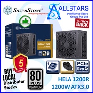 Silverstone HELA 1200R 1200W 80+Platinum ATX3.0 PCIE 5.0 Power Supply (SST-HA1200R-PM) / Full Modular