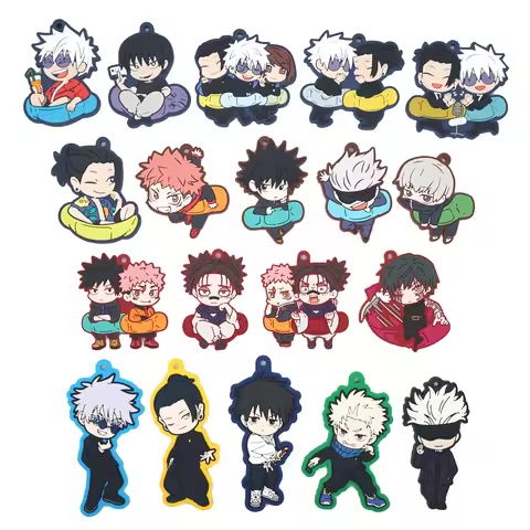Jujutsu Kaisen Gojo Satoru Geto Suguru Yuji Yuuta Megumi Maki Toji Choso PVC Keychain