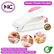 Alat Pres Plastik Sealer Plastik Perekat Segel Snack Sealer mini Perekat Plastik Otomatis Hand Seale