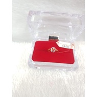 CA326G284G children's gold ring, aigner model, white gold combination, weight 0.650 no. 7 d 1.4, 70%