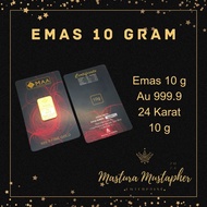 ORODESIGN MAA Emas Gold Bar 10g 999.9 24karat