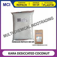 KARA KELAPA PARUT KERING REPACK 500 GR / DESICCATED COCONUT