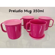 Tupperware Preludio Mug 350ml (4pcs) / Tupperware Mug/ Mug with Seal/Cawan Tupperware