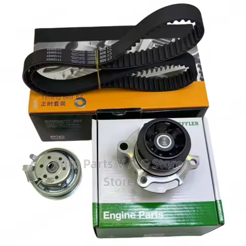 Timing Belt Tensioner Kit For Audi A4 B6 B7 A3 VW Caddy MK3 Bora Golf Jetta Mk5 MK6 Passat Polo 1.6 