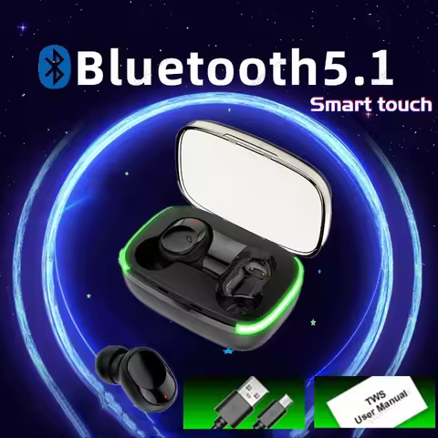 New Y60 TWS Bluetooth Earphone Wireless Headphones Earpod Earbuds Gaming Headsets For Apple iPhone X