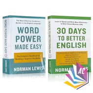 30 Days To Better English and Word Power Made Easy By Norman Lewis Educational Learning English Book