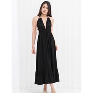 Sexy beach dress with salsabila strap beach dress long dress